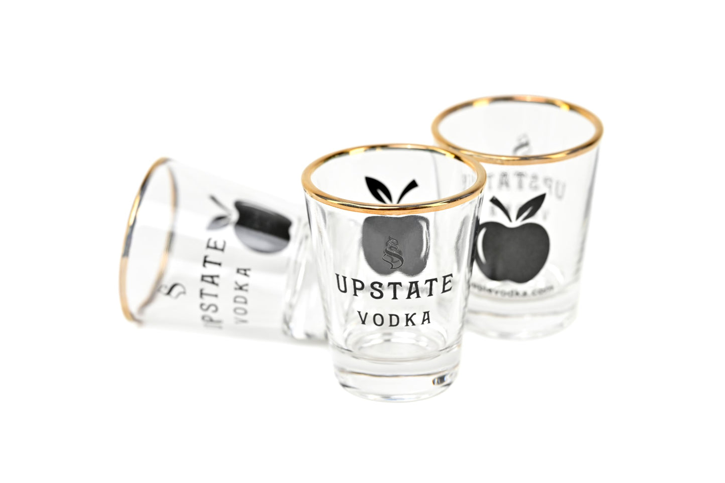 Upstate Vodka Shot glass 4 pack